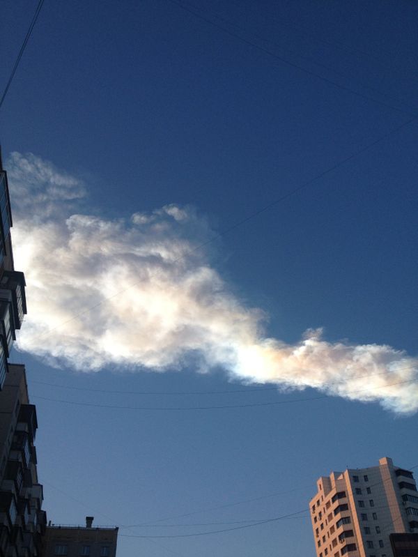 Hail of Meteorite Fragments Over Chelyabinsk - Sputnik International