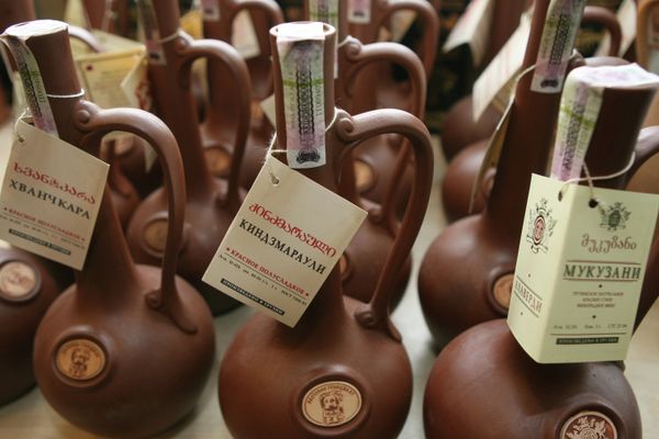 After a seven-year ban, Georgian wines were shipped to Russia earlier this month. - Sputnik International