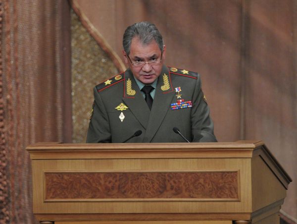 Russian Defense Minister Sergei Shoigu - Sputnik International