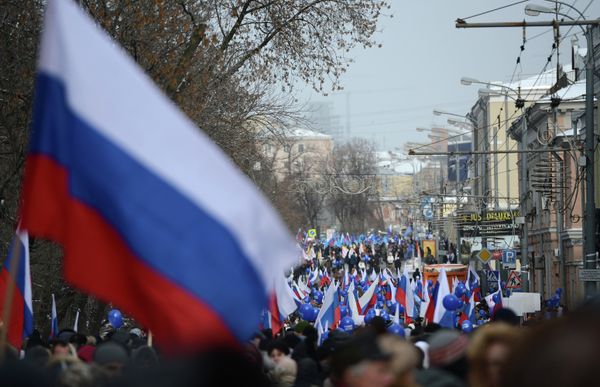 Russians Rally in Support of US Adoption Ban - Sputnik International