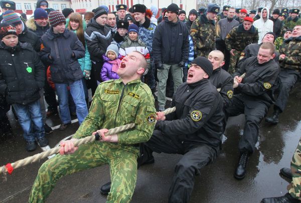 Belarusian Special Task Forces Celebrate Pancake Week - Sputnik International