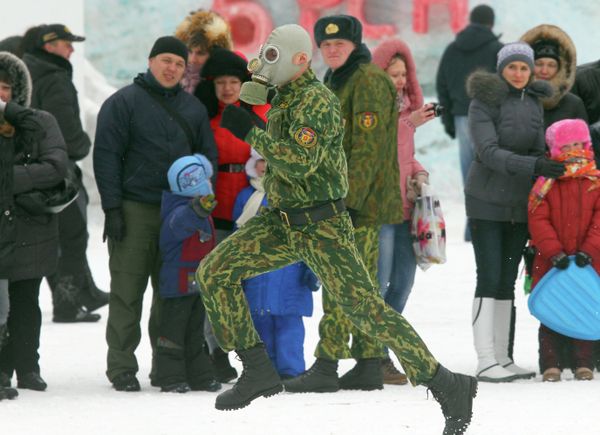Belarusian Special Task Forces Celebrate Pancake Week - Sputnik International