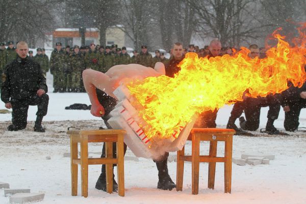 Belarusian Special Task Forces Celebrate Pancake Week - Sputnik International