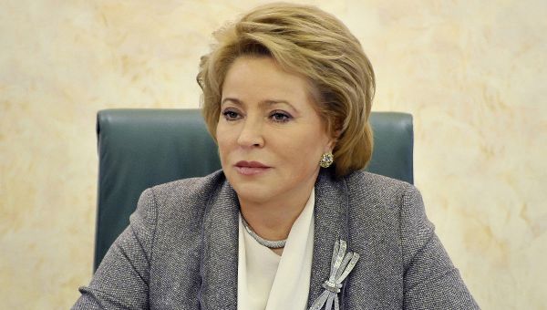 Valentina Matviyenko, the speaker of the upper chamber of the Russian parliament - Sputnik International