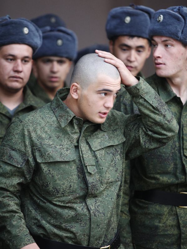Russian draftees - Sputnik International