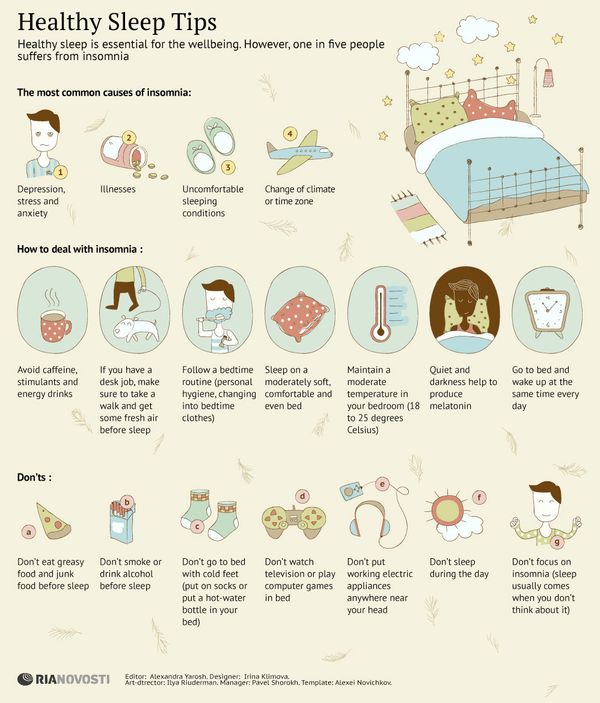 Healthy Sleep Tips - Sputnik International