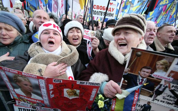 Protest rally in Lviv - Sputnik International