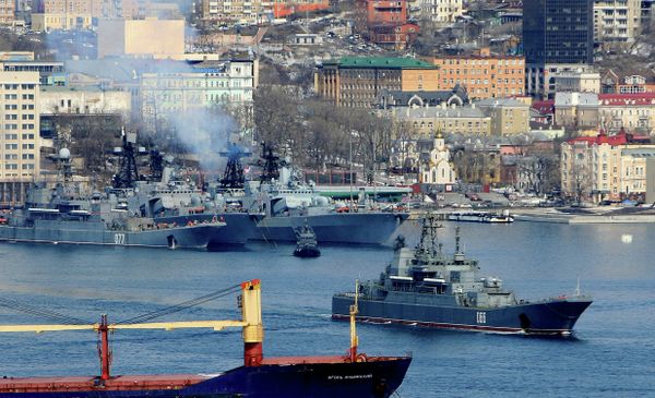 Pacific Fleet Task Force on Duty - Sputnik International