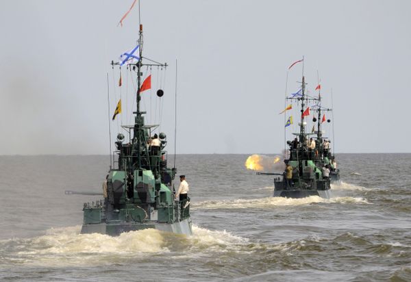 Caspian Flotilla drills (archive) - Sputnik International