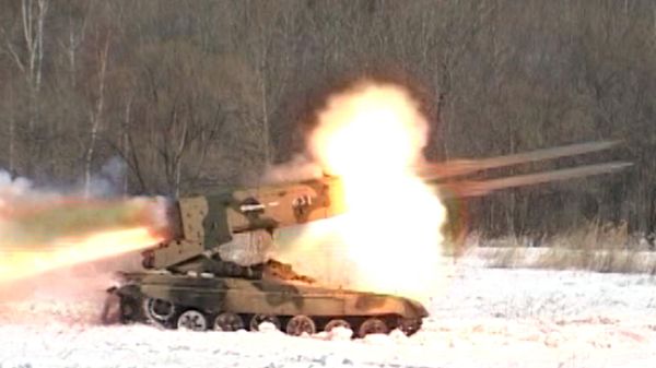 Buratino Destroys ‘Enemy’ Targets for the First Time in Exercises - Sputnik International