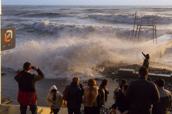 Storm Batters Sochi - Sputnik International