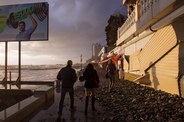 Storm Batters Sochi - Sputnik International