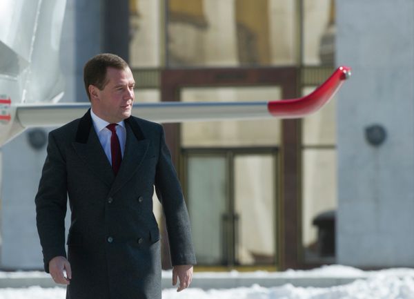 A New Transportation Means for Dmitry Medvedev - Sputnik International
