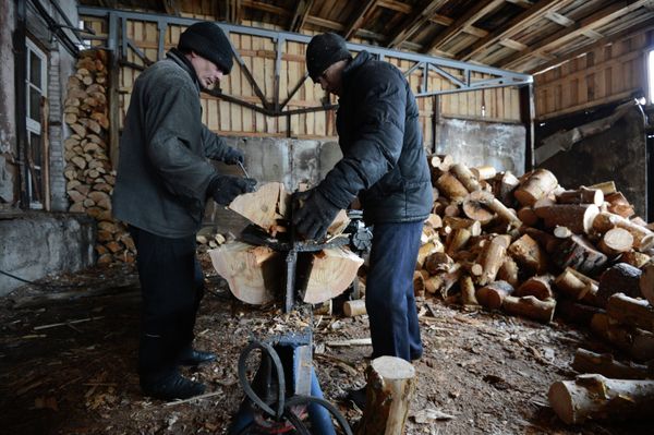 Timber Processing in Novosibirsk - Sputnik International