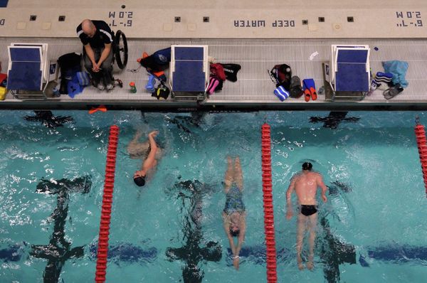 Russian-born US Paralympic Swimming Champion Jessica Long Trains in Colorado - Sputnik International