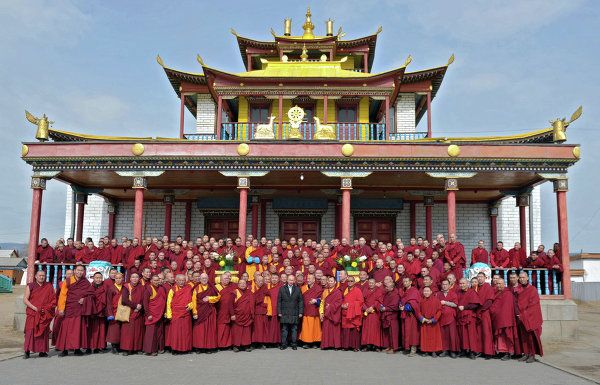 Vladimir Putin Visit Russia’s Main Buddhist Temple - Sputnik International