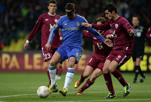 Chelsea Battle Past Tenacious Rubin in Europa League - Sputnik International