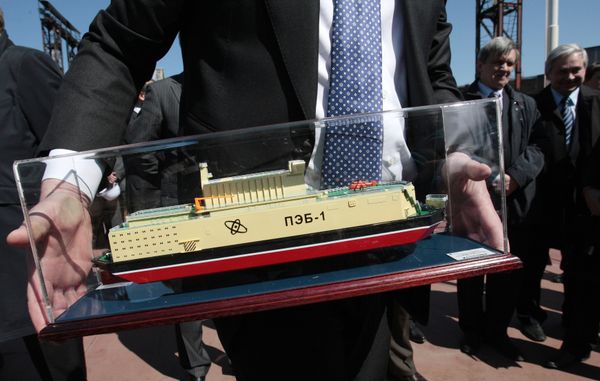 Model of the floating nuke plant - Sputnik International