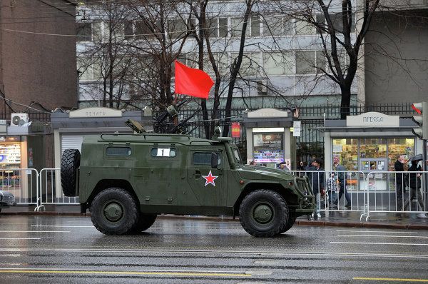 First Nighttime Rehearsal of Victory Parade Held on Red Square - Sputnik International