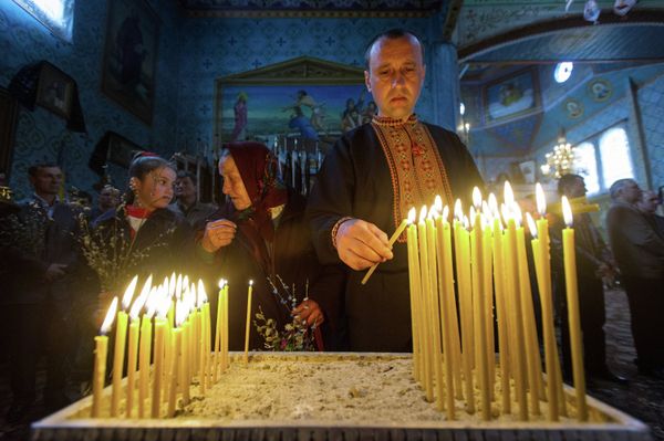 Russian Orthodox Christians Celebrate Palm Sunday Russian Orthodox Christians Celebrate Palm Sunday - Sputnik International