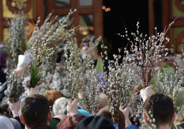 Russian Orthodox Christians Celebrate Palm Sunday - Sputnik International