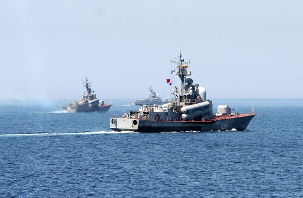 Russia's Pacific Fleet drills - Sputnik International
