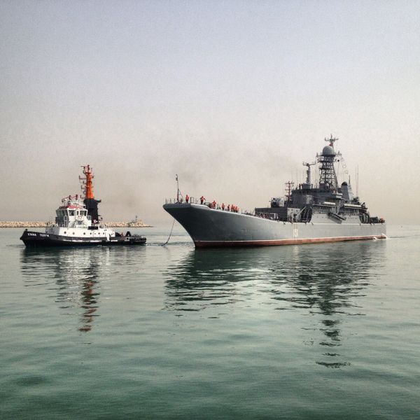 In a First, a Russian Warship Docks in Israel - Sputnik International