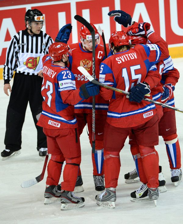 Russia Blanks Latvia at Hockey Worlds - Sputnik International