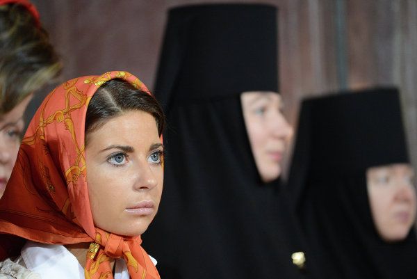 Easter Service in Moscow's Christ the Savior Cathedral - Sputnik International