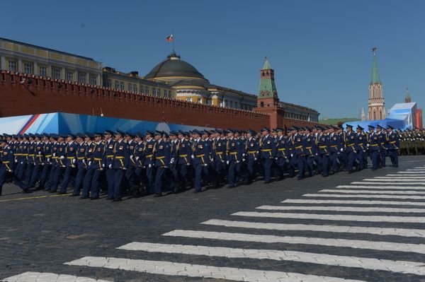 Dress Rehearsal for the Victory Day Parade on Red Square - Sputnik International