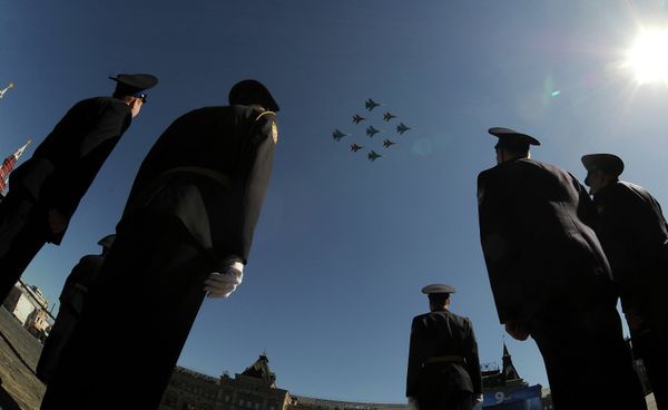 Dress Rehearsal for the Victory Day Parade on Red Square - Sputnik International