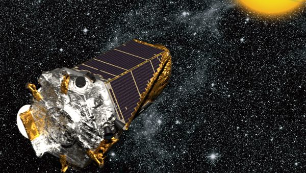 Artist's rendition of Kepler spacecraft. - Sputnik International