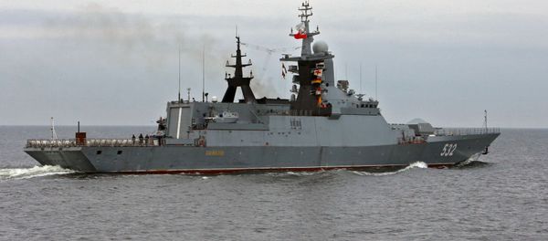 Russian Navy corvette-class warship - Sputnik International