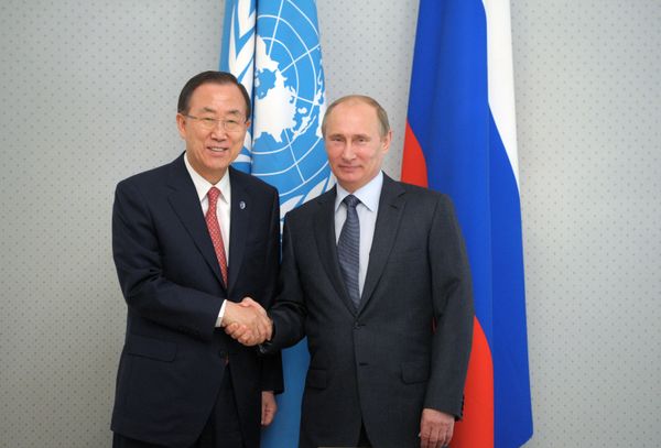 UN Head Seeks Putin Support For OlympicTruce - Sputnik International