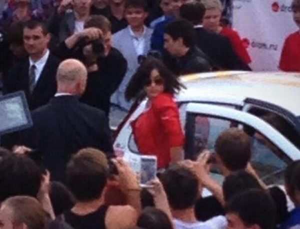 Former porn star Sasha Grey amidst a media frenzy in the eastern Russian city of Khabarovsk - Sputnik International