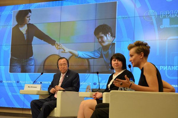 UN Secretary General Visits RIA Novosti - Sputnik International