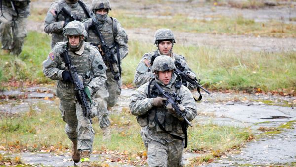 US Soldiers - Sputnik International