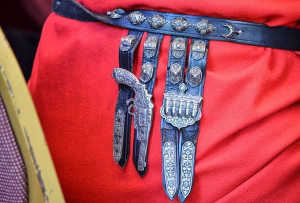 Sergei Tsapenko attended the meeting of the Russian Compatriots of America in full Cossack uniform Sergei Tsapenko attended the meeting of the Russian Compatriots of America in full Cossack uniform - Sputnik International