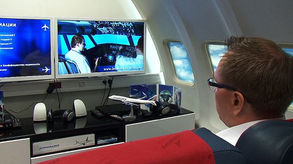 Sheremetvo Airport introduces chair-simulators and mini cinema to help people scared of flying - Sputnik International