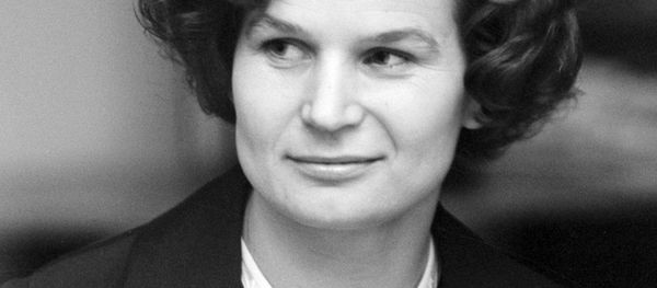 Russian cosmonaut Valentina Tereshkova, the first woman in outer space Russian cosmonaut Valentina Tereshkova, the first woman in outer space - Sputnik International