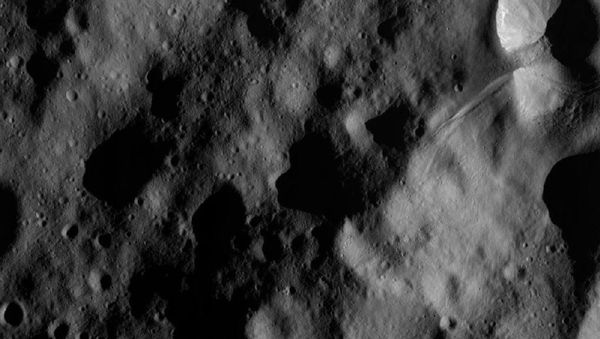 A picture of the giant Vesta asteroid taken by Dawn in November 2012. A picture of the giant Vesta asteroid taken by Dawn in November 2012. - Sputnik International