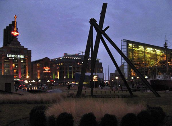 Baltimore's Inner Harbor neighborhood, one of the more safer parts of the city - Sputnik International
