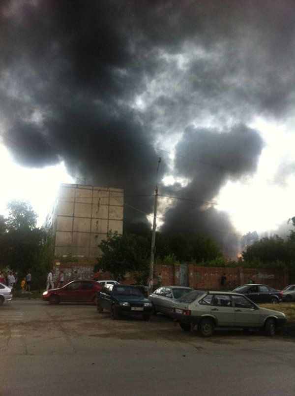 Ammo Blasts Continue at Blaze-Engulfed Russian Army Facility - Sputnik International
