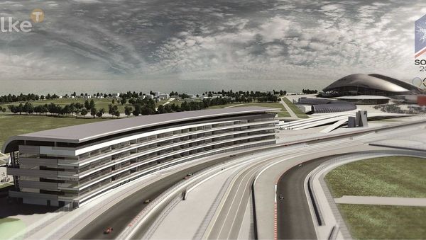 The Russian Formula 1 Circuit in Sochi - Sputnik International