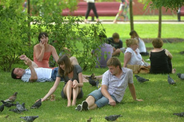 Heat Wave Hits Moscow and St. Petersburg - Sputnik International
