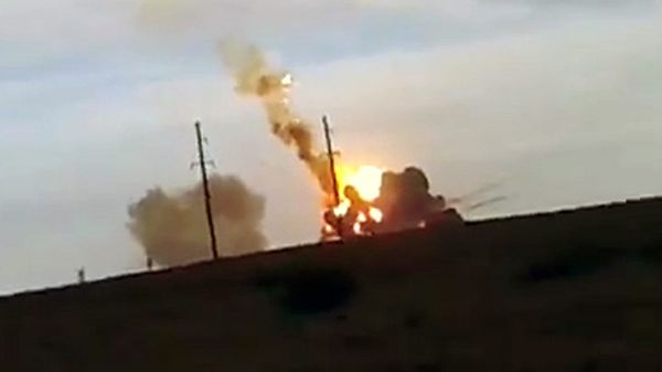 Russian Proton-M Rocket Explodes Shortly After Launch. Witness Footage - Sputnik International