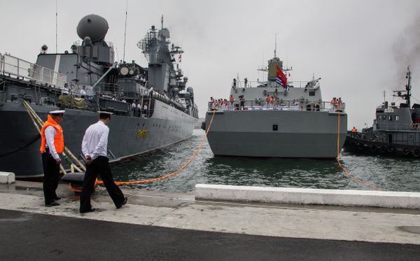 China Starts Largest-Ever Foreign Naval Drill With Russia China Starts Largest-Ever Foreign Naval Drill With Russia - Sputnik International