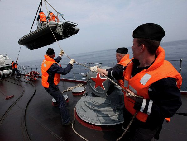 Joint Russia-China Naval Drills - Sputnik International