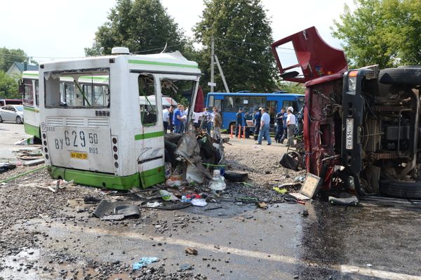 Truck Driver Faces 7 Years for Moscow Crash That Killed 18 - Sputnik International