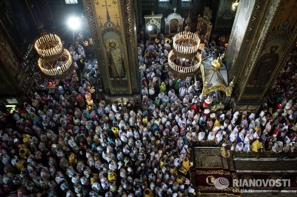 Celebrating the 1025th Anniversary of the Baptism of Rus in Kiev - Sputnik International